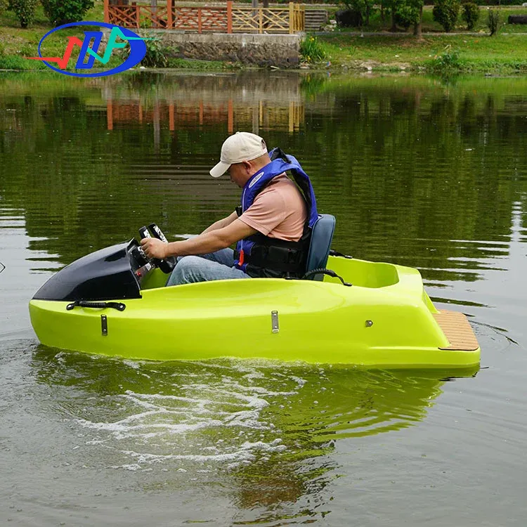 Bateau à kart électrique à deux places